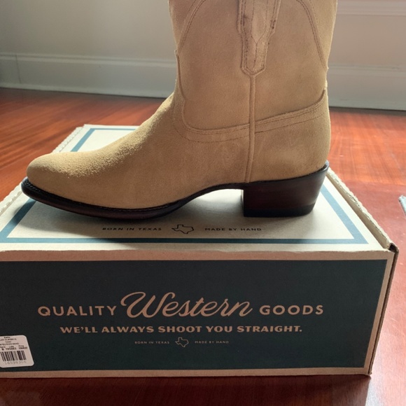 Tecovas Tan Ankle Boots - Picture 4 of 7